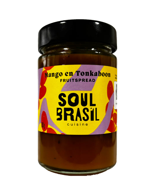 Mango Fruitspread met Tonkaboon - 200g
