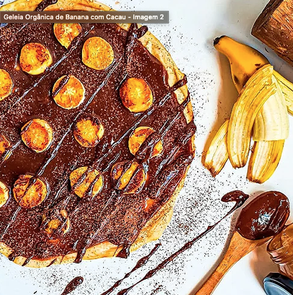 Bananen Fruitspread met Cacao - 200g