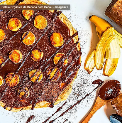 Bananen Fruitspread met Cacao - 200g