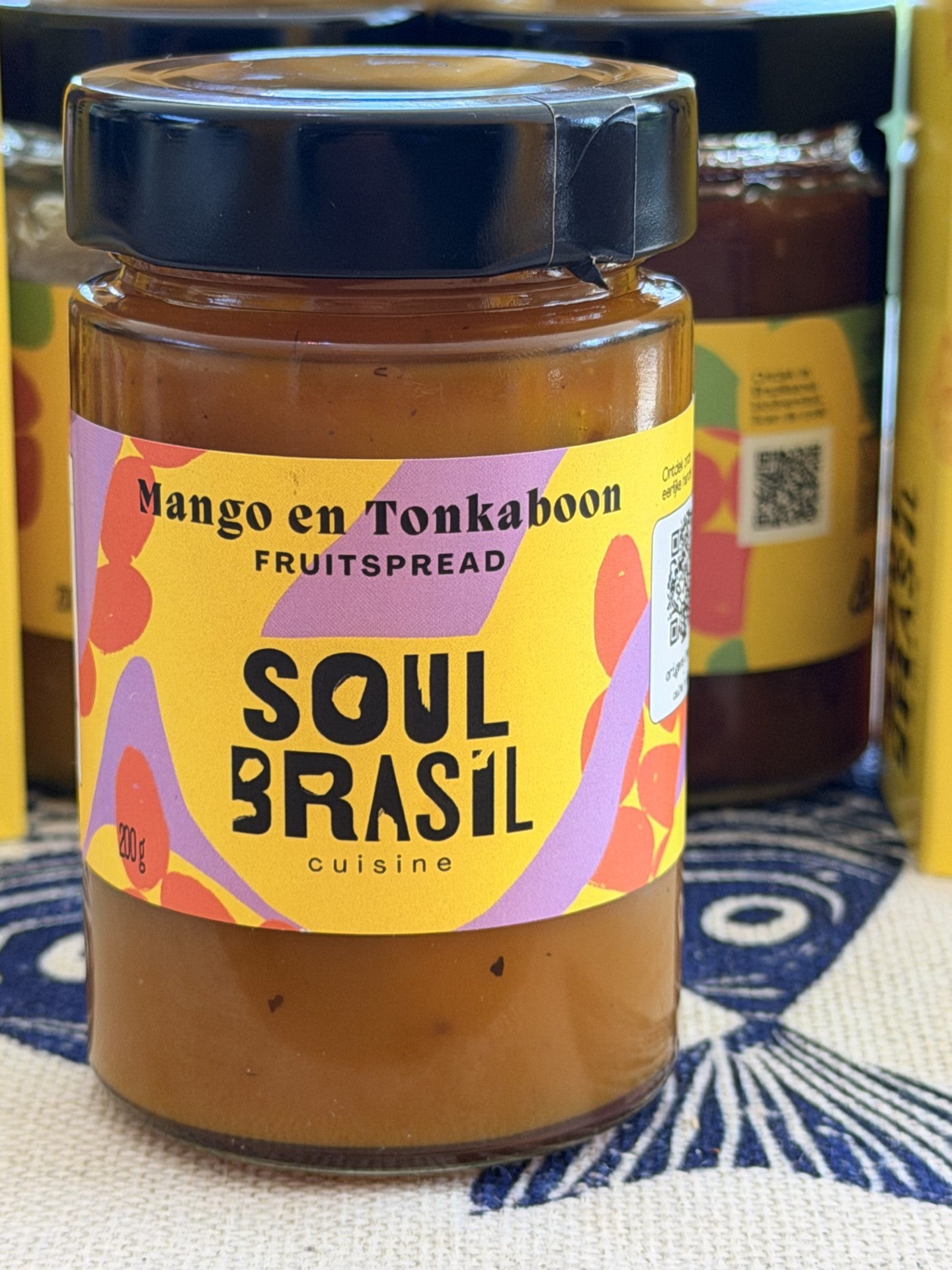 Mango Fruitspread met Tonkaboon - 200g