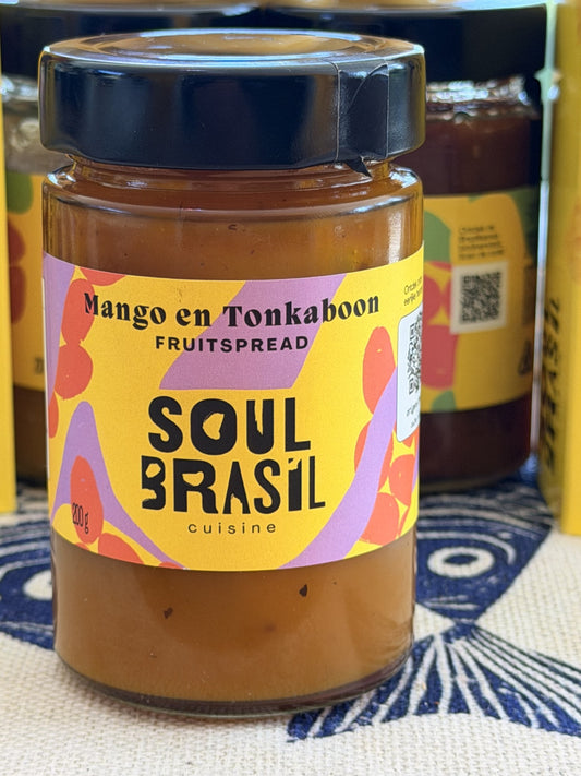 Mango Fruitspread met Tonkaboon - 200g