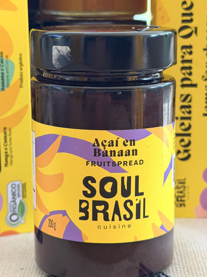 Açaí‑Banaan Fruitspread - 200g